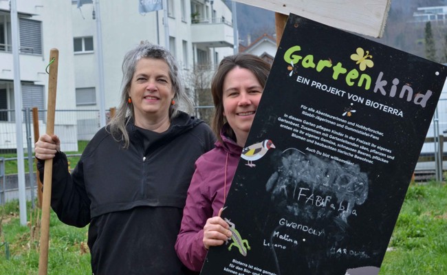 Von der Säge an den Rechen: Garten auf der Kinderbaustelle soll wachsen