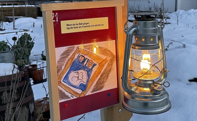 Mit Grips ums Unterdorf – Grabser Laternliweg startet am Sonntag