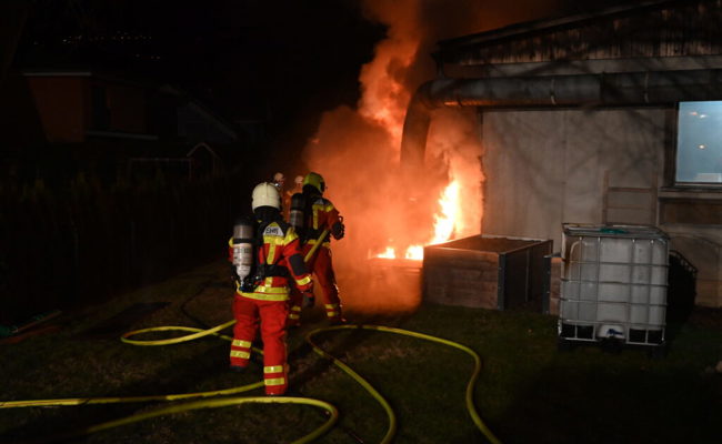 Bei Bränden in Sevelen und Diepoldsau wurde niemand verletzt