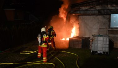 Bei Bränden in Sevelen und Diepoldsau wurde niemand verletzt