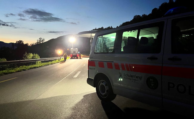 32-Jähriger stürzt mit Motorrad schwer und stirbt noch auf der Unfallstelle