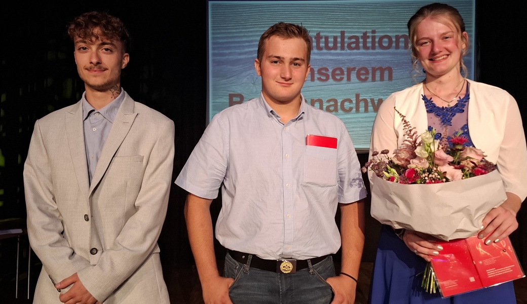 Starker Nachwuchs in Holzberufen und ein Buchser an der Spitze