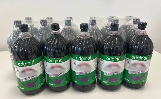 Als Sirup getarnt: Zoll stellt 18 PET-Flaschen mit Codein sicher