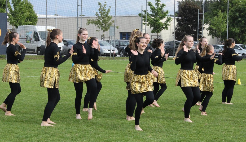 Der Nachwuchs des STV Gams überzeugte in der Gymnastik mit einem zweiten Platz. 