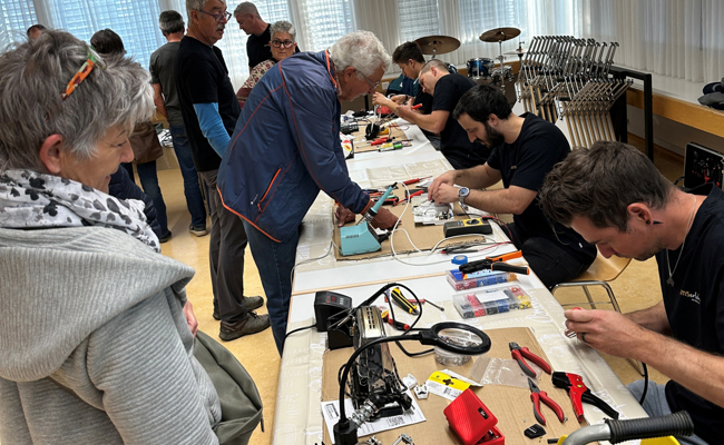Nach erfolgreicher Premiere im Herbst: Repaircafé wird dieses Jahr fortgeführt