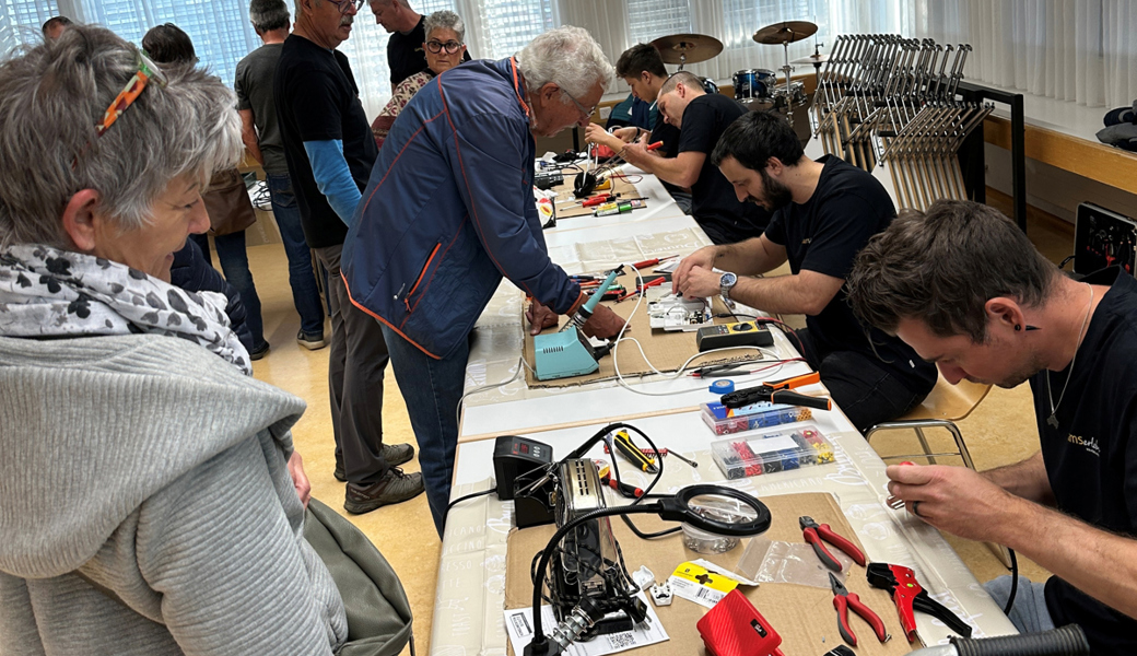 Nach erfolgreicher Premiere im Herbst: Repaircafé wird dieses Jahr fortgeführt