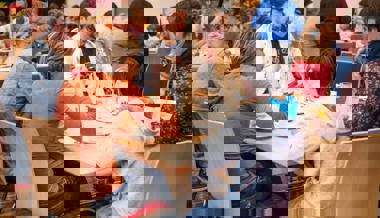 Essen, Spielen und Diskutieren: Die Zmorge-Chirche kam gut an