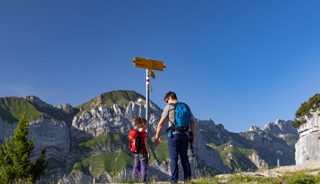 Wandergenuss im Alpstein für Jung und Alt verspricht der Sammelplausch. Wandergenuss im Alpstein für Jung und Alt verspricht der Sammelplausch.