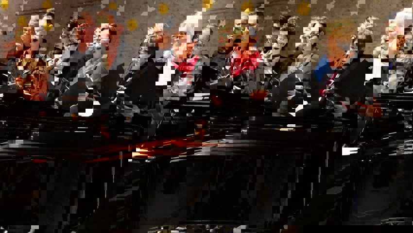  Mit Herzen und Freude: Der Chor «ConTigo». 