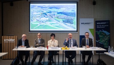 Kartoffeln oder Arbeitsplätze? Vier Regierungsräte werben für Wil West