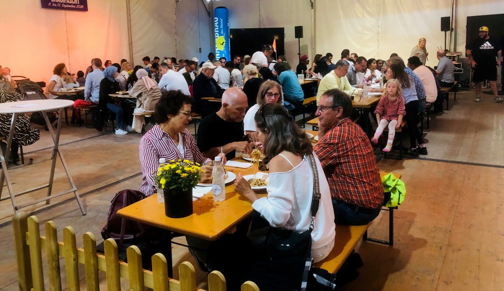 Die Buchser Neuzuzügerbegrüssung von Buchs fand ihren Ausklang  an der Wiga.