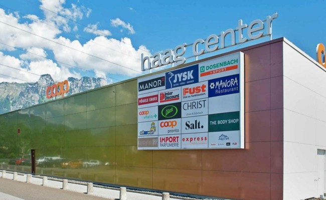 Supermarkt wird zum Megastore - Haag Center wird modernisiert