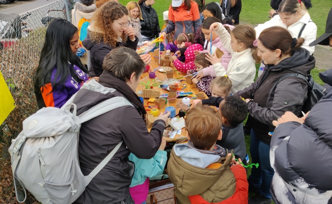 Die Kleinen und Kleinsten kamen voll auf ihre Kosten
