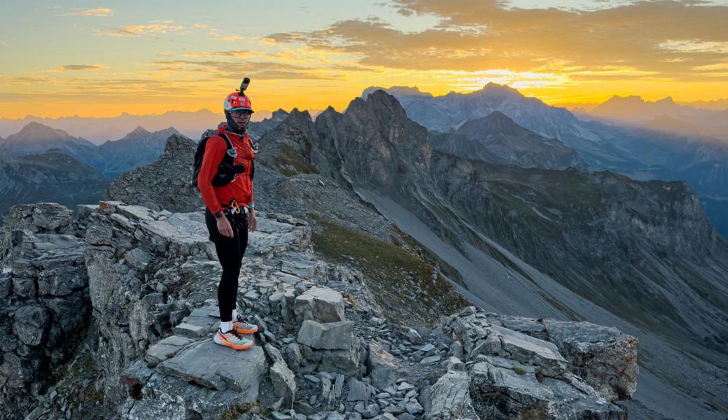 «Rund um Liechtenstein» gescheitert: Alpinist musste dehydriert aufgeben