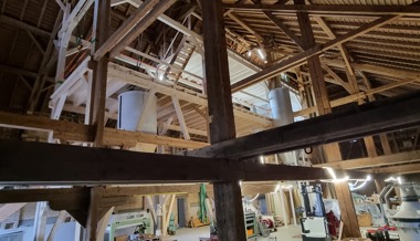 Ein alter Stall wird zur Alpsteinmühle