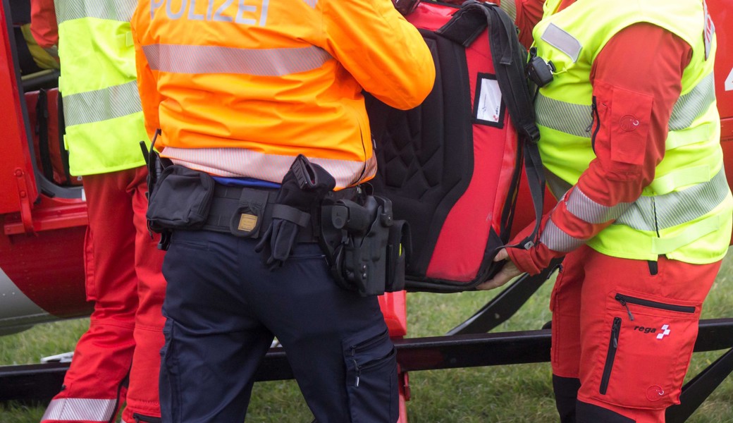 Gleitschirmpilot auf Wiese gestürzt – mit Rega ins Spital geflogen