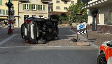65-jährige Autofahrerin baut in Mels Selbstunfall