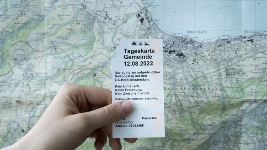  St.Gallen 29.07.2022 - SG Das Tages-GA wird Ende 2023 abgeschafft, dabei sind die Tageskarten nach wie vor begehrt, besonders während der Ferien.