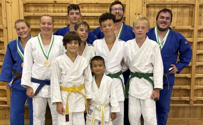 Sechs Podestplätze: Judokas zeigten ihr Können