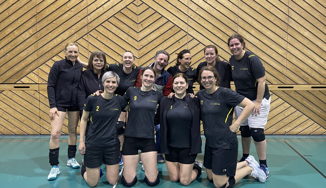 Klar das beste Team der Easy League GSGL: Oberschans Volleyballerinnen. 