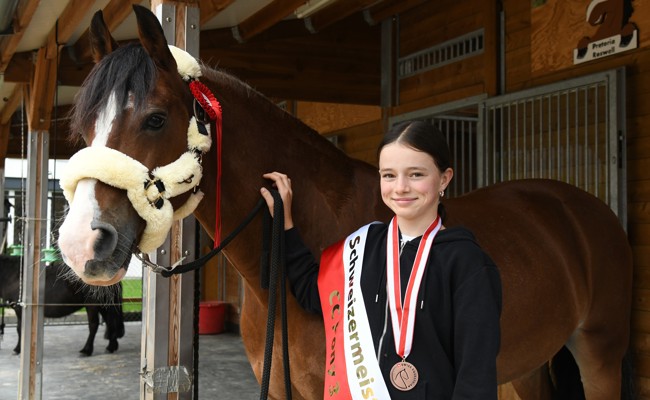 Für gute Leistungen belohnt: Hedda Fluri ist im Kader