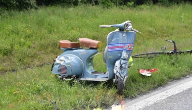 Beim Linksabbiegen 69-jährigen Vespafahrer «abgeschossen»