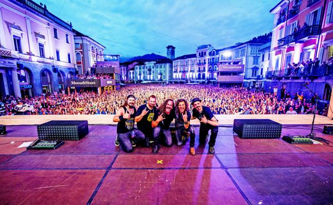 Megawatt rockte die Piazza Grande in Locarno