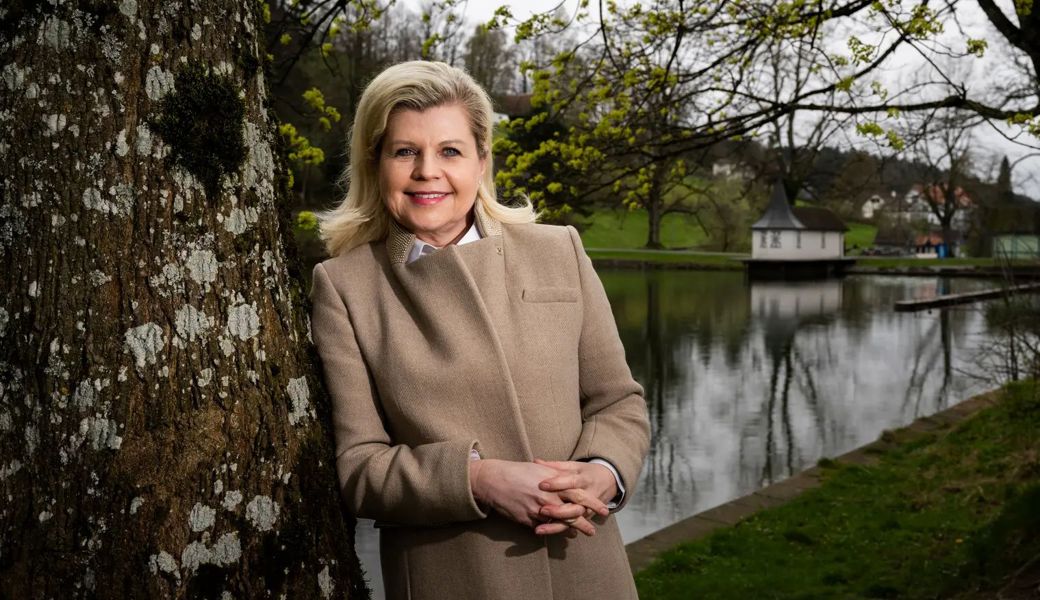 Auf Drei Weieren, dem Lieblingsort von Dana Zemp, SVP-Regierungskandidatin. 