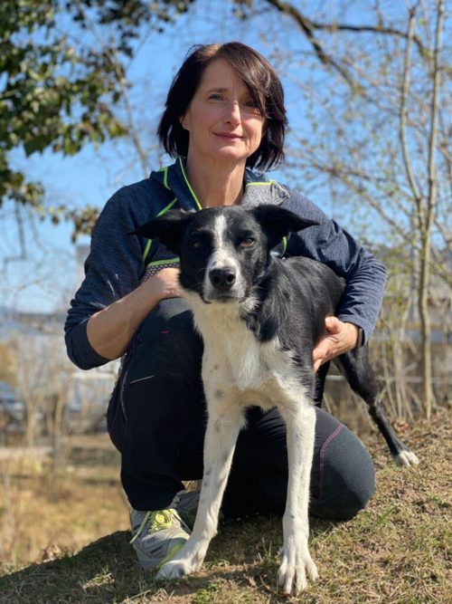 Marianne Mattle mit Doolin. Marianne Mattle mit Doolin.