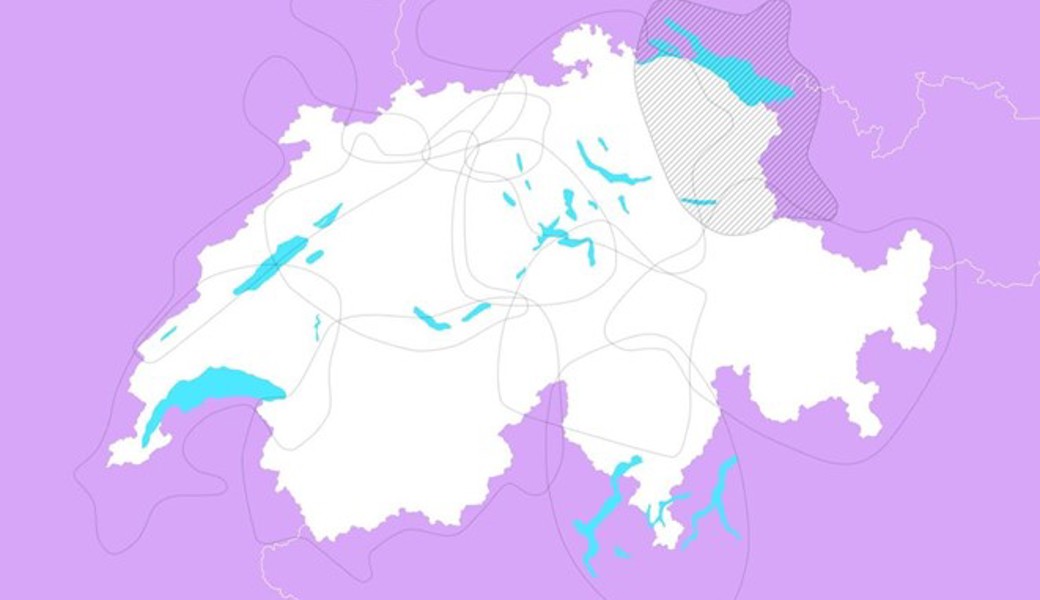 Ein gewichtiges Gebiet im Nordosten: Der Internationale Bodenseeraum ist als neue Region im Raumkonzept Schweiz vorgesehen.