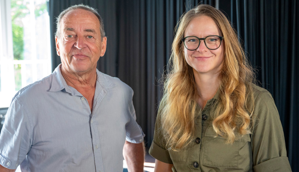 René Ulmer und Fenna von Hirschheydt sind für die Bühne der neuen Fabriggli-Eigenproduktion verantwortlich.