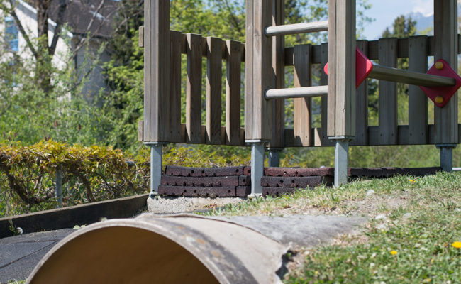 Der Spielplatz beim Chinderhus ist nicht mehr altersgerecht – er benötigt eine Renovation