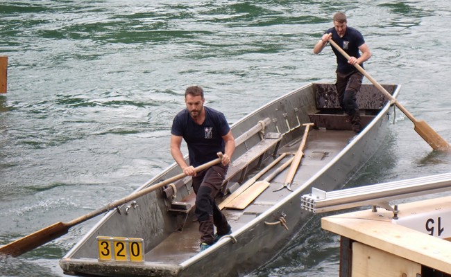 Kranz und Silbermedaille: Buchser hatten die Aare im Griff