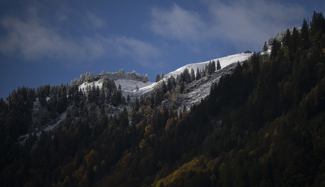 Der Winter schickt einen ersten Gruss