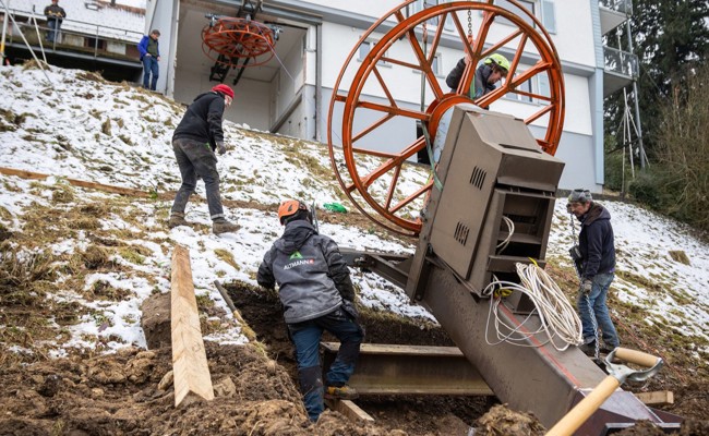 «Achterbahnfahrt der Gefühle»: Wie mitten in St.Gallen das kleinste Skigebiet der Welt entsteht