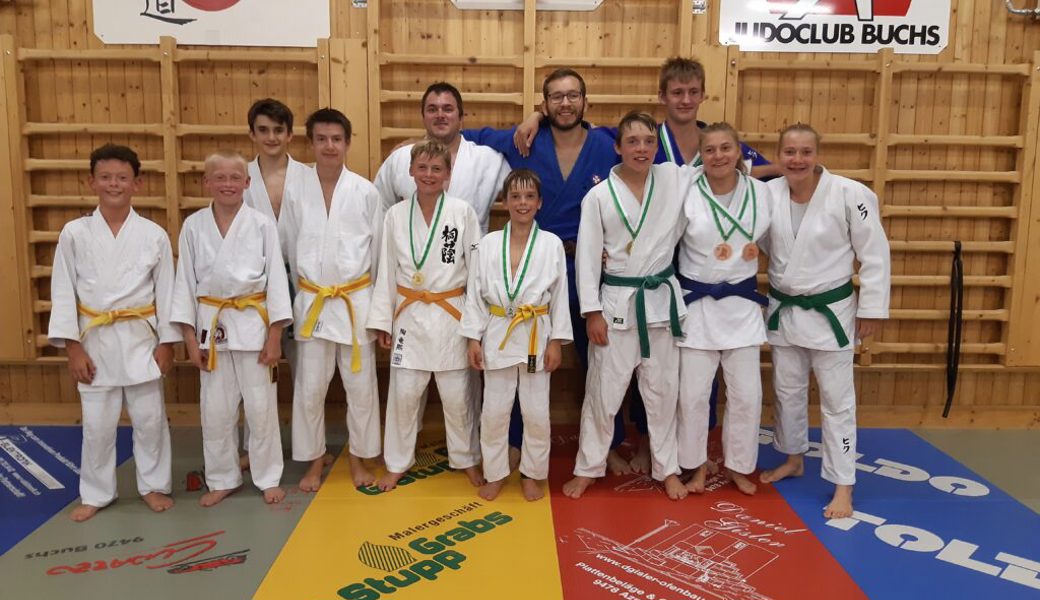  Die heimischen Judokas überzeugten am Internationalen Turnier in Weinfelden. 