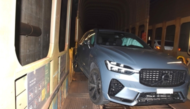 Dreifachunfall auf dem Autoverlad Vereina: Ambulanz aufgeboten