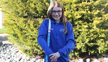 Den Stab im Griff: Für Selina Metzler ging es schon beim Debüt hoch hinaus