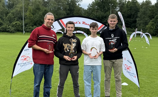 Gut geflogen: Dritter Platz für David Müller beim Heimspiel