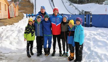 Heimwettkampf im Berner Oberland: Skispringer holten dennoch Podestplätze