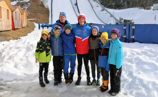 Heimwettkampf im Berner Oberland: Skispringer holten dennoch Podestplätze