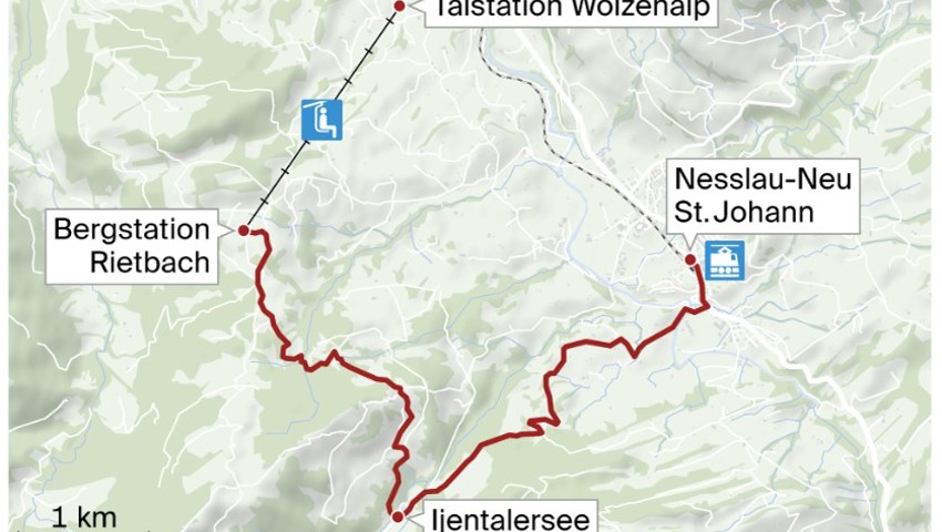 Von Wolzenalp zum Ijentalersee: Ein neuer Erlebnisweg wird eröffnet