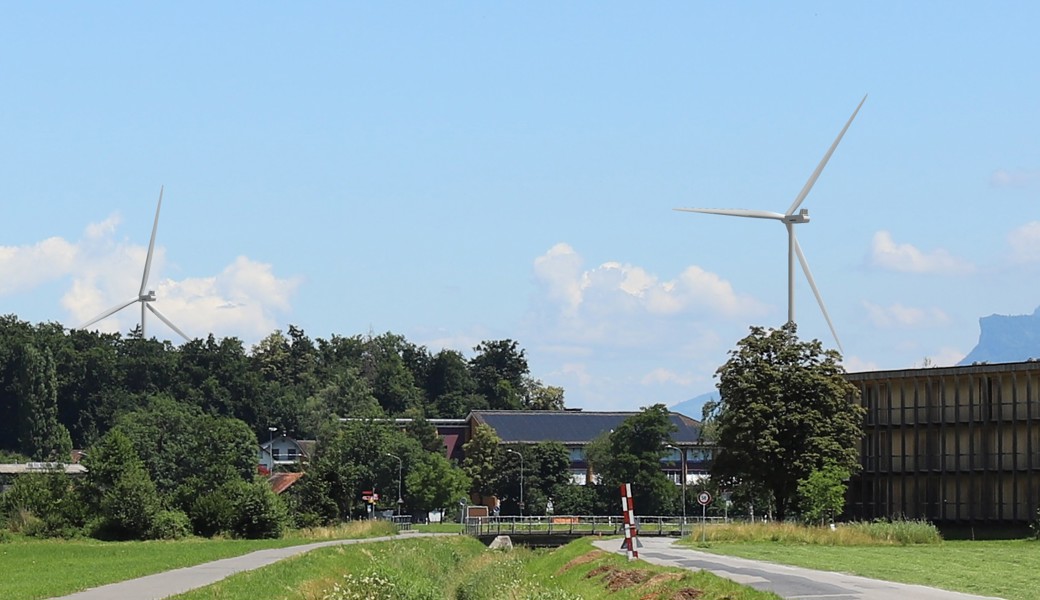Ohne Windkraft keine Energiewende: In der Sennwalder Au soll ein Windpark entstehen Ohne Windkraft keine Energiewende: In der Sennwalder Au soll ein Windpark entstehen