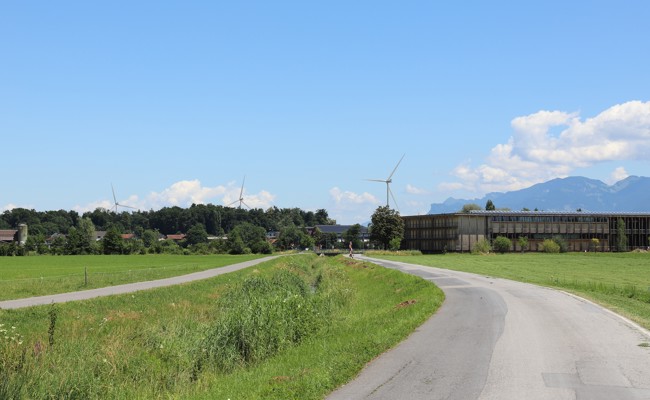 Ohne Windkraft keine Energiewende: In der Sennwalder Au soll ein Windpark entstehen