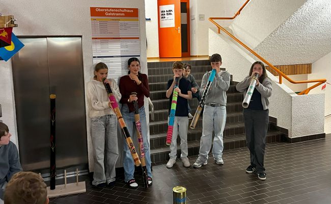 Oberstufe Galstramm lud zum «Jahrmarkt der Kontinente»