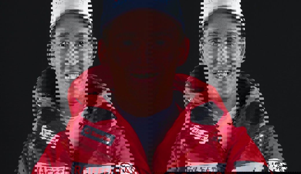  Erster Europacup-Podestplatz der Karriere: Marco Fischbacher. 