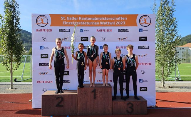 Zweimal Gold für den TV Buchs