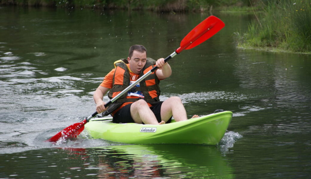  Die Bootsfahrt bleibt der Blickfang der Rhystafette. 