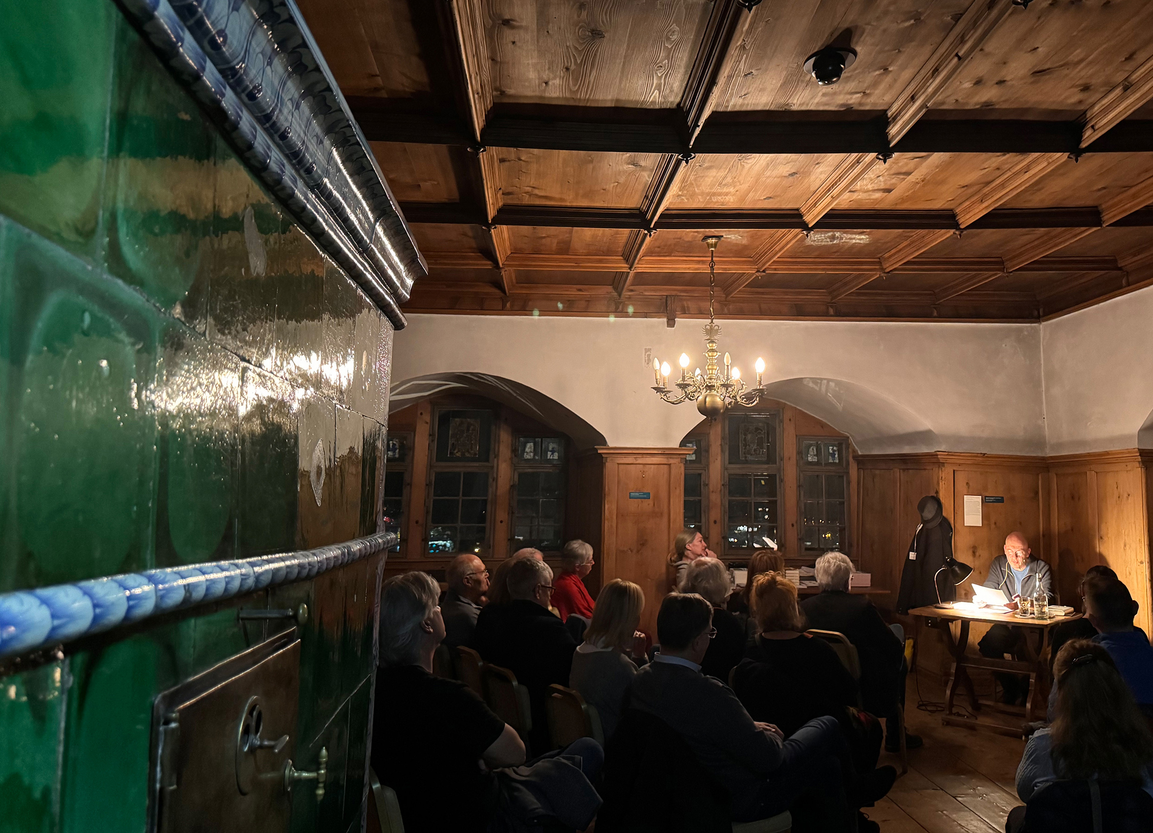 März: Literaturabend mit Tim Krohn.