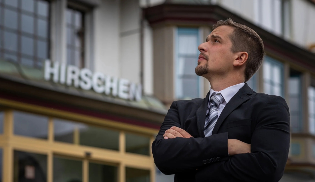 Patrick Alpiger führt seit einem halben Jahr den «Hirschen» in Wildhaus. 